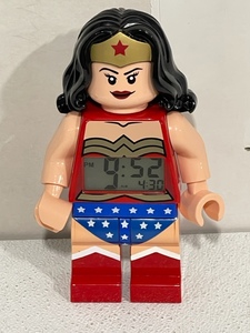 Lego Wonder Woman Alarm Clock