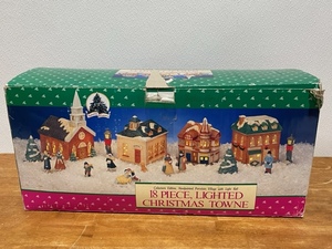 Collectible Lighted Christmas Town