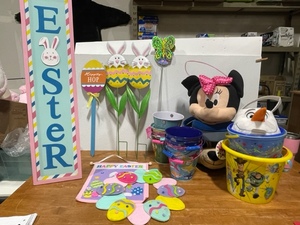 Easter Decor and Baskets