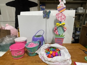 Easter Decor and Baskets
