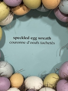 Speckled Egg Wreath