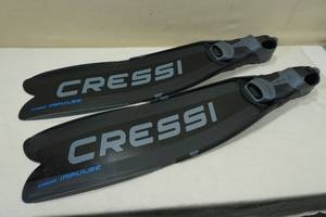 lot 254 image: Cressi-Sub Gara Impulse Diving Fins -Size 7-8