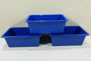 lot 301 image: 3 New Cubby Bins