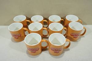 lot 305 image: 10 Stoneware Mugs Speak Up