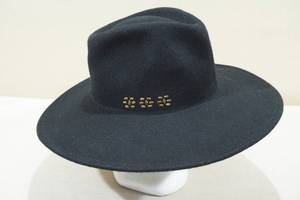 lot 195 image: Universal Thread Wide Brim Adjustable Hat -Black