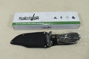 lot 35 image: Master Cutlery Survivor Knife with Sheath