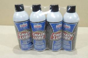 lot 88 image: 4 Bottles Lucas Chain Lube -11oz Each