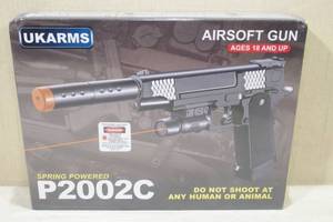lot 119 image: Ukarms Spring Powered  Airsoft Gun P2002C
