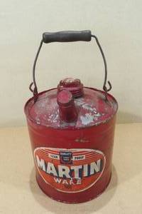 lot 130 image: Vintage Martin Gas Can
