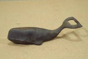 lot 132 image: Cast Iron Whale Bottle Opener