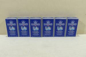 lot 166 image: 6 Goddards Silver Polishing Cloths