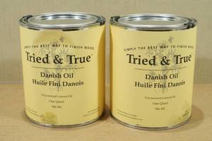 lot 167 image: 2 Quarts Tried & True Danish Oil