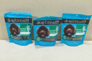 lot 179 image: 3 Packs Dogbreath Dental Chews