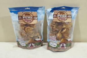 lot 184 image: 2 Packs Loving Pets Pig Ear Strips