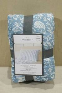 lot 45 image: Threshold Standard Reversible Printed Voile Sham
