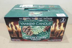 lot 47 image: Yankee Candle Balsam & Cedar Firelogs