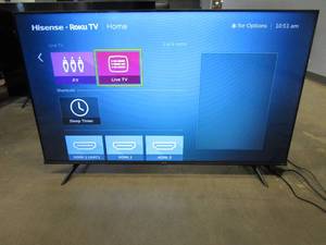 lot 951 image: Hisense - 55 Class R6G Series LED 4K UHD Smart Roku TV 55R6G