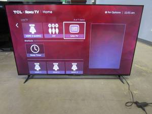 lot 958 image: TCL 55 Class 4-Series 4K UHD HDR Smart Roku TV  55S455