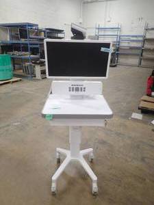 lot 2 image: Avizia&nbspAVZ-MFG-CA300-A-CART  Includes misc medical equipment in drawer  LCD Model Benq&nbspVW2430-B 9H.L9PLB.RWA &nbspPrecision HD camera included  inspection suggested