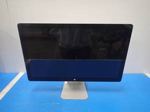 lot 11 image: Apple&nbspThunderbolt Display A1407  27 screen with 2560 x 1440 resolution &nbspgeneral wear and tear, some residue, cable is frayed a bit  includes power cable
