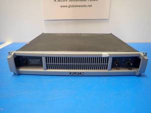 lot 33 image: QSC&nbspPLX3102 power amplifier 3100 Watts  Includes CAB-AC power cable