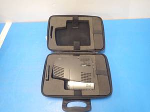 lot 61 image: Compaq&nbspiPAQ MP3800 Projector with Travel Case  Includes Remote  Includes power cable and VGA cable