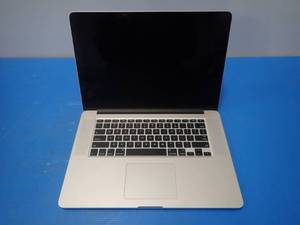 lot 75 image: Apple&nbspMacBookPro11,4 A1398 MJLQ2LLA BTO 2.8 &nbspINTEL(R) CORE(TM) I7-4980HQ CPU  2.80GHZ  16GB RAM  15.4 screen with 2880 x 1800 2K resolution  F4 key missing  Includes IOS  No charger