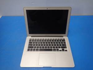 lot 77 image: Apple&nbspMacBookAir7,2 A1466 Z0UU1LLA &nbspINTEL(R) CORE(TM) I7-5650U CPU  2.20GHZ  8GB LPDDR3 SDRAM  251GB SSD  13.0 screen with 1440 x 900 resolution  Includes IOS  NO charger 