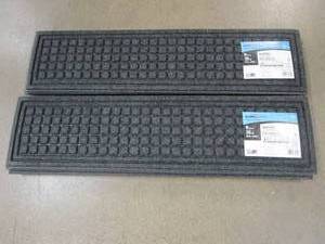 lot 145 image: LOT OF 12 - TrafficMaster 9 in x 35 in Stair Tread in Charcoal