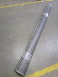 lot 259 image: Natco Assorted 8 ft. x 12 ft. Vinyl Unbound Remnant - Gray Pebbles