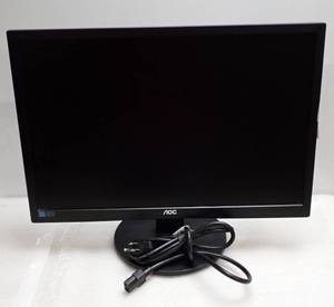 lot 6 image: AOC E2260Sd LCD Monitor  21.5  1920 x 1080  60 Hz Refresh Rate  Includes CAB-AC Cord