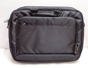lot 8 image: NEW Dell Professional Topload Bag  Fits NotebooksLaptops up to 15.6  Separate Padded Notebook and File Sections  Shoulder Strap  17 x 3.3 x 13.5