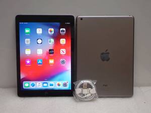lot 22 image: Apple iPad Air 1st Gen A1474 Wi-Fi  Apple A7  16GB Memory  1GB RAM  5.0 MP Rear &amp 1.2 MP Front Cameras  Space Gray  Includes Generic UL Charge Cord