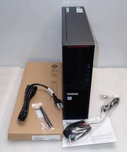 lot 57 image: NEW OPEN BOX Lenovo ThinkStation P320 PC  Intel Core I5-7500 CPU  3.40GHZ  8GB DDR4 RAM  256GB SSD  NO OS  Includes Keyboard, Mouse, Antenna &amp Power Cord  In Original Packaging