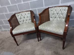 lot 11 image: Armchairs