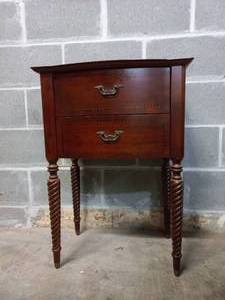 lot 13 image: Two-Drawer Stand