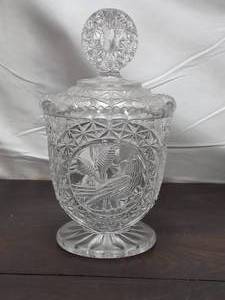 lot 32 image: Crystal Candy Dish