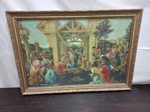 lot 46 image: Botticelli Print