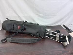 lot 85 image: Golf Bag With Clubs And Accessories