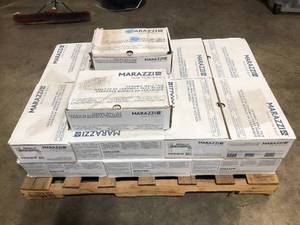 lot 38 image: Daltile LuxeCraft Taupe 4 in. x 8 in. Glazed Ceramic Subway Wall Tile (10.5 sq. ft.  case), Customer return, Review all pictures  - 10 cases