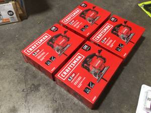 CRAFTSMAN CMES612 CORDED JIGSAW, Customer return, Review all pictures, lot of 4