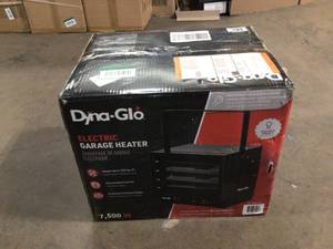 Dyna-Glo Electric Garage Heater, Open Box, Review all pictures