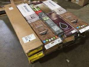 Mix Lot of Wood Flooring, Open boxes, Customer return, Flooring,Review all pictures