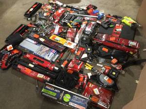 Mix Lot of small Husky Tools, Garage tools and more customer return, Review all pictures