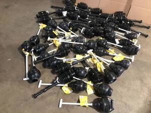 lot 9 image: Mix lot of Black Plumbers, Customer returns, Review all pictures
