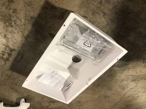 lot 13 image: Blanco PRECIS CASCADE Undermount Granite Composite 29 in. Single Bowl Kitchen Sink with Mesh Colander in White, Review all pictures