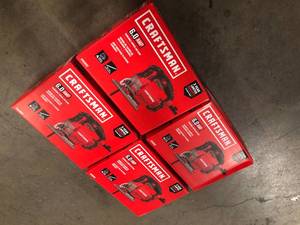 lot 16 image: Mix lot of Craftsman 6.0 AMP Variable Jigsaw, Customer return, Review all picture