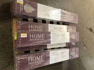 lot 34 image: Pallet with 7 cases Home Decorators Collection  Pelican Gray 7 in. W x 48 in. L Rigid Core Click Lock Luxury Vinyl Plank Flooring (23.77 sq. ft.case), Customer return, Review all pictures