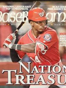 lot 33 image: Washington Nationals OF Victor Robles Autographed 8 x 10 Photo with COA