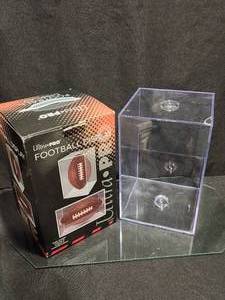 lot 39 image: National League Size Football Display Case